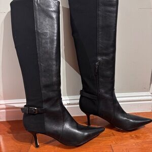 Ivanka Trump leather knee-high boots size 8